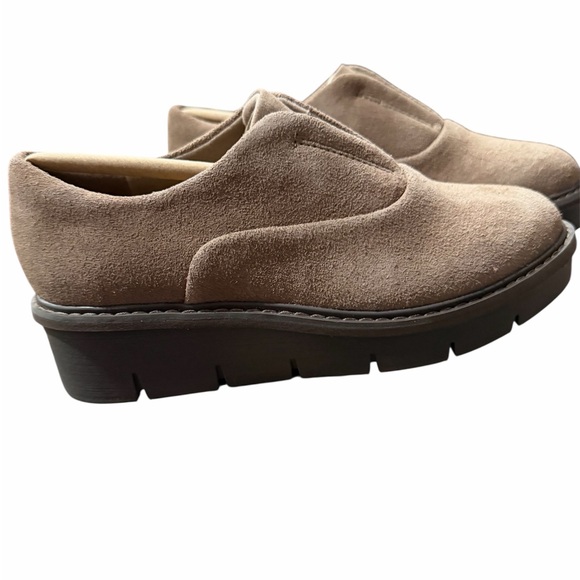 Clarks Shoes - Clarks Women's Brown Suede Loafers